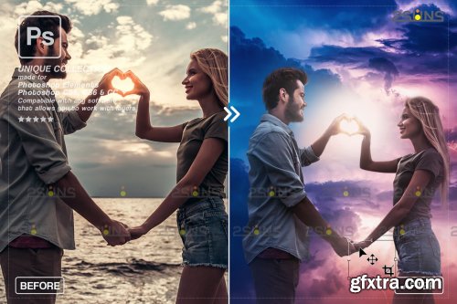  CreativeMarket - Sky Photo overlays 6963744