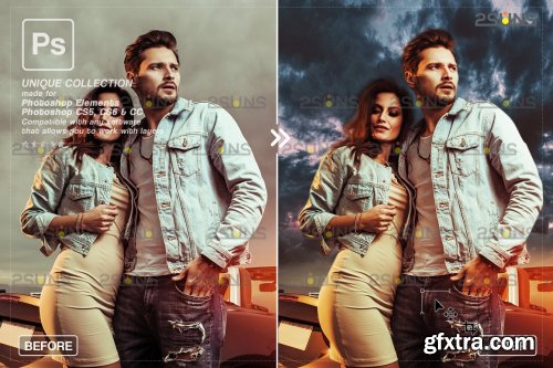 CreativeMarket - Sky Photo overlays 6963715