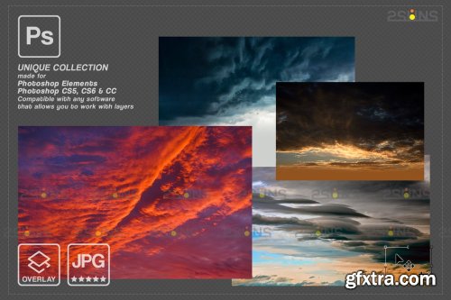 CreativeMarket - Sky Photo overlays 6963715