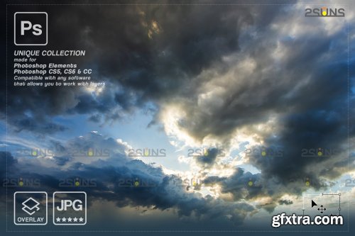 CreativeMarket - Sky Photo overlays 6963683