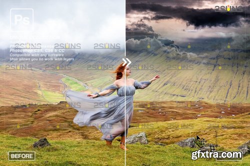 CreativeMarket - Sky Photo overlays 6963715