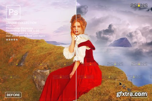 CreativeMarket - Sky Photo overlays 6963683