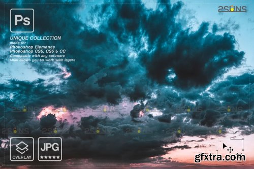 CreativeMarket - Sky Photo overlays 6963715