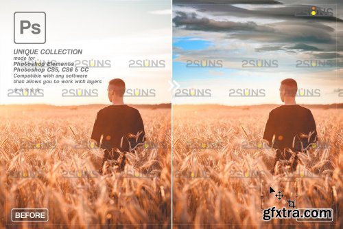 CreativeMarket - Sky Photo overlays 6963715