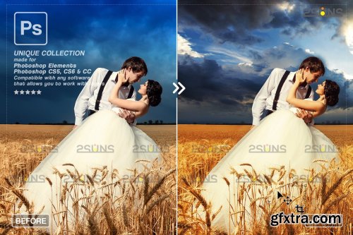 CreativeMarket - Sky Photo overlays 6963683