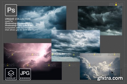 CreativeMarket - Sky Photo overlays 6963683