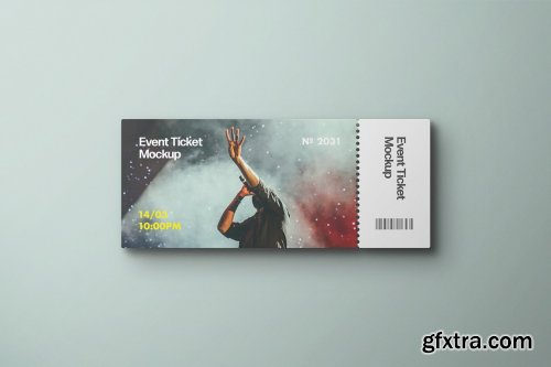 CreativeMarket - Event Tickets Mockup Set 6808562