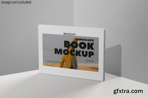 Landscape book mockups