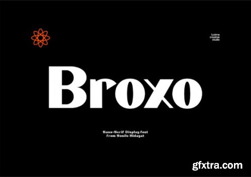 Broxo - Stylish Sans Serif Font 