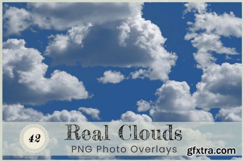 CreativeMarket - Real Cloud Overlay Photoshop Effects 7135782