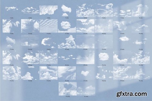 CreativeMarket - Real Cloud Overlay Photoshop Effects 7135782