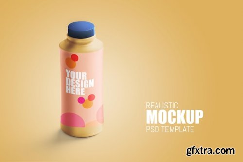 Cosmetics packaging product psd mockup