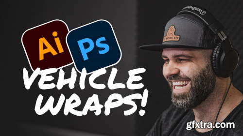  Design Vinyl Wraps and Realistic Mockups for Vehicles in Adobe Photoshop and Illustrator