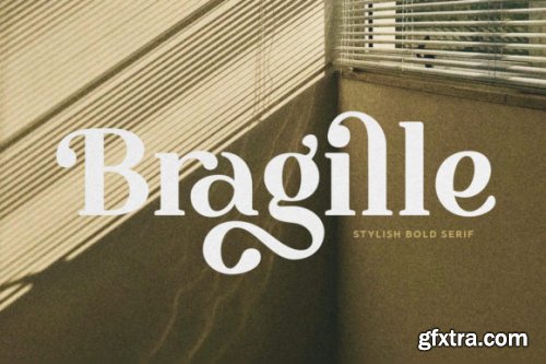 Bragille - Stylish Bold Serif