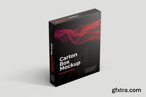 CreativeMarket - Carton Box Mockup - 8 Views 6102134