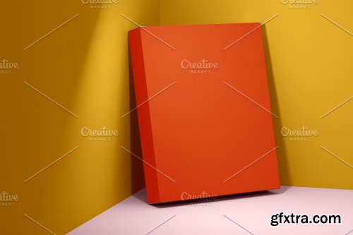 CreativeMarket - Carton Box Mockup - 8 Views 6102134