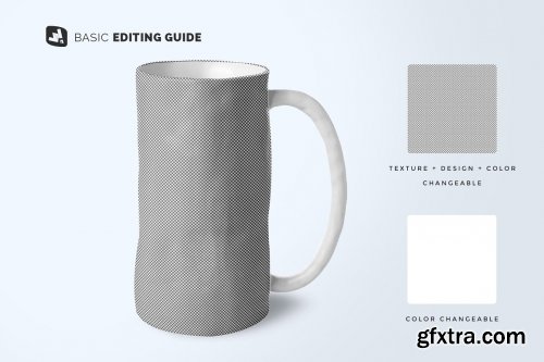 CreativeMarket - Ceramic Jug Set Mockup 4729283