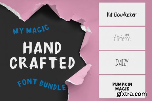 My Magic Hand Crafted Font Bundle