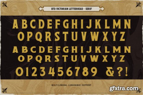 Victorian Letterhead Font