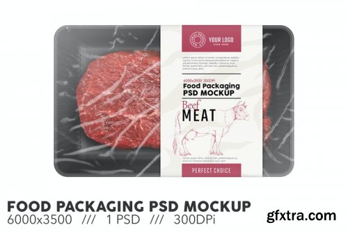 Food Packaging PSD Mockup