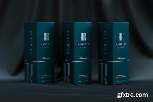 Luxury and elegant product packaging mockup