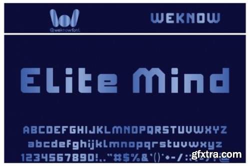 Elite Mind font