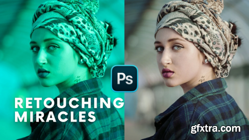  Wrong Light Portrait Retouching in Photoshop - Start to Finish. Retouching Miracles!