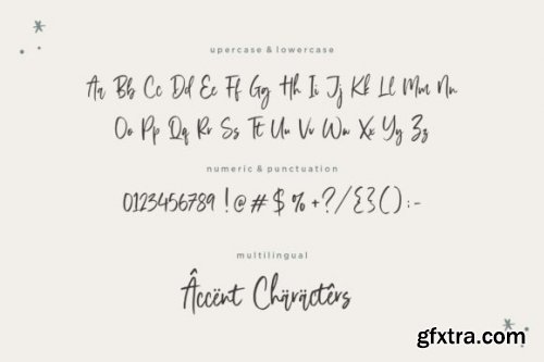 Stylist Garden - Handwritten Font