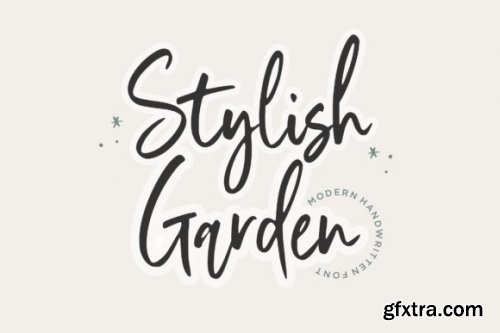 Stylist Garden - Handwritten Font