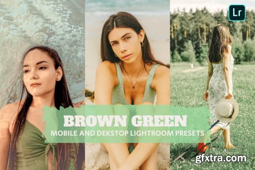 Brown Green Lightroom Presets Dekstop and Mobile