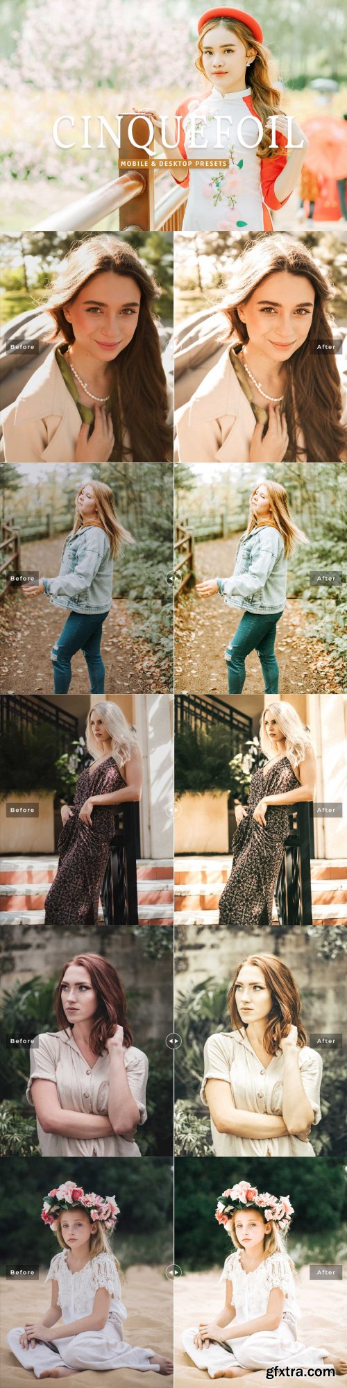 CreativeMarket - Cinquefoil Pro Lightroom Presets 7092689