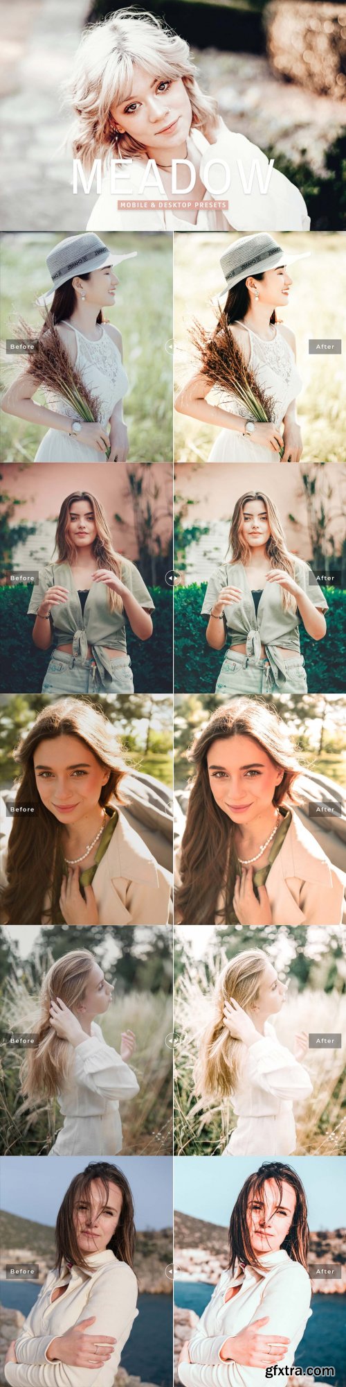 CreativeMarket - Meadow Pro Lightroom Presets 7148834