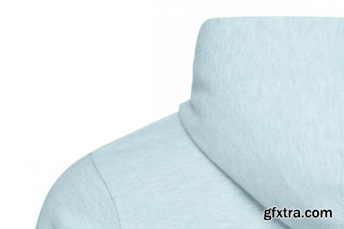 CreativeMarket - Hoodie Mockup - Back View 7146245