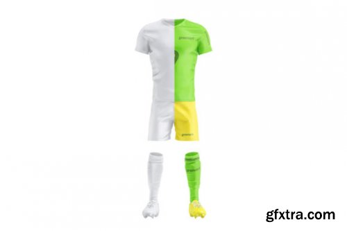 CreativeMarket - Full Soccer Kit - Football Kit 7146242