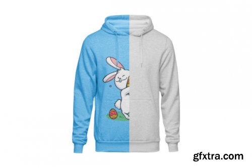 CreativeMarket - Hoodie Mockup - Front View 7142029