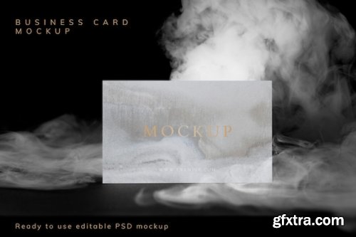 Business card psd mockup