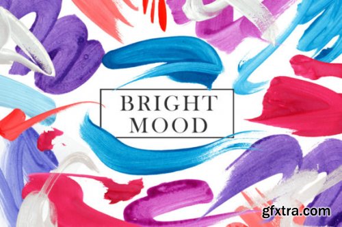 CreativeMarket - "Bright Mood" Abstract Collection