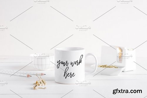 CreativeMarket - The Coffee Mug Bundle - 12 Mockups 2500278