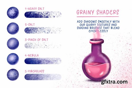 CreativeMarket - Fade & Shade Brush Set & Tutorials 4757405