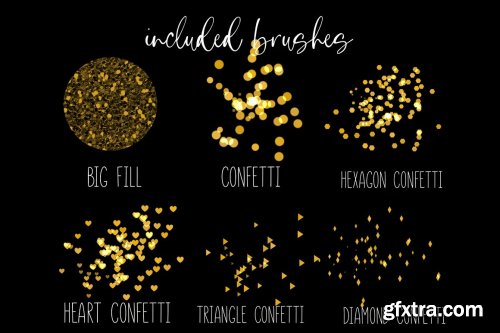 CreativeMarket - Glitter & Sparkle for Procreate 7078703