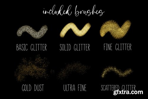 CreativeMarket - Glitter & Sparkle for Procreate 7078703