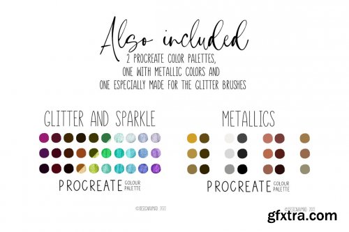 CreativeMarket - Glitter & Sparkle for Procreate 7078703