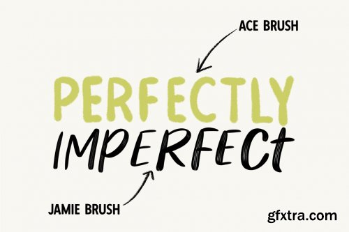 CreativeMarket - 15 lettering brushes | set NO.2 7078762