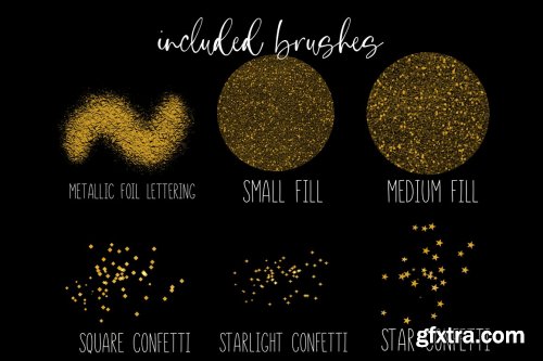 CreativeMarket - Glitter & Sparkle for Procreate 7078703