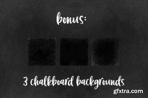 CreativeMarket - Chalk brushes for Procreate 6684919