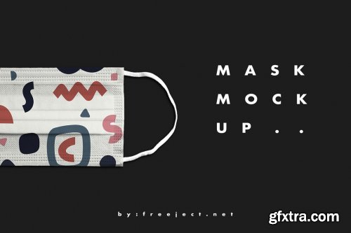 CreativeMarket - 2 Surgical Mask Mockups 5323687