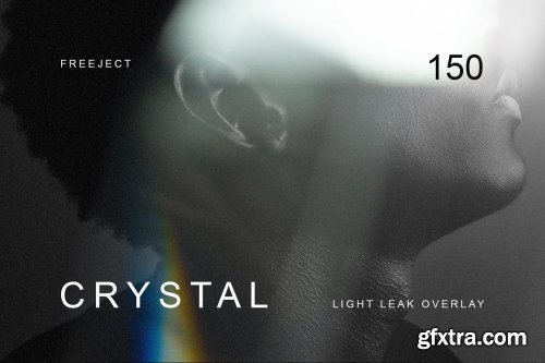 CreativeMarket - 150 Crystal Light Leak Overlay 6252246
