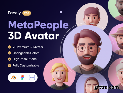 Facely - MetaPeople 3D Avatar