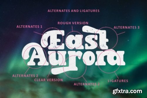 East Aurora - Bold Serif Font