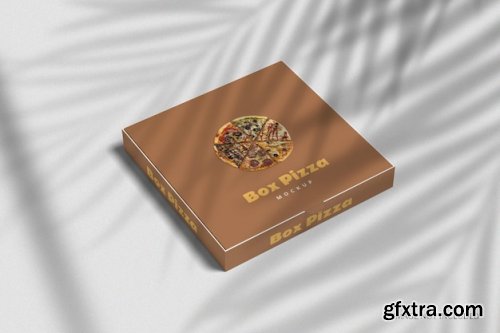 Pizza box mockup